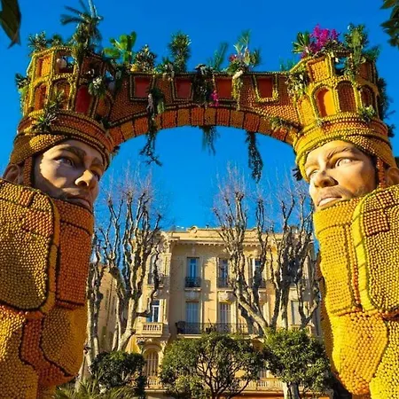 T3 Calme Et Lumineux Appartement Menton